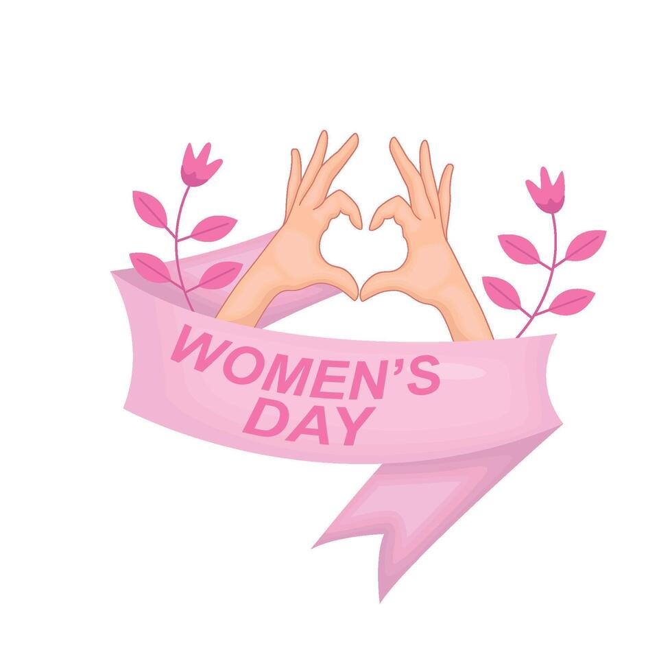 Illustration of women's day vector