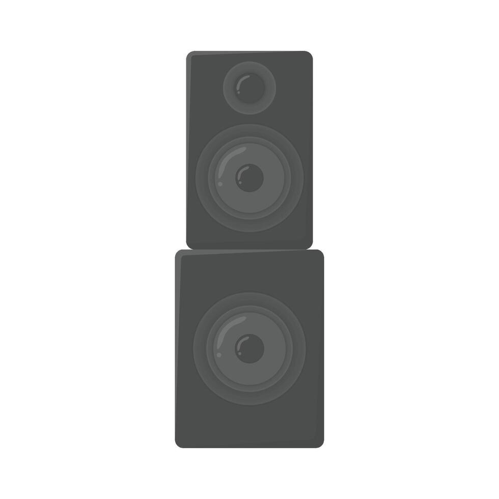 Illustration of music speaker vector