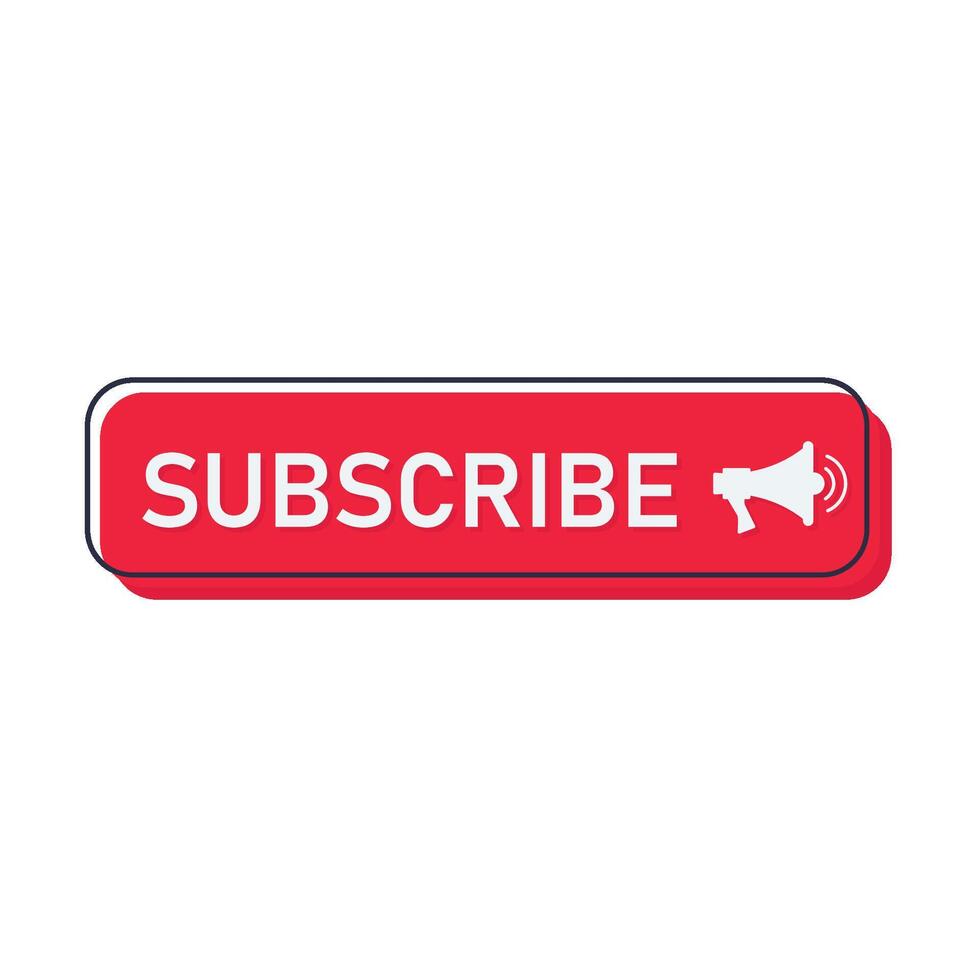 Illustration of subscribe vector