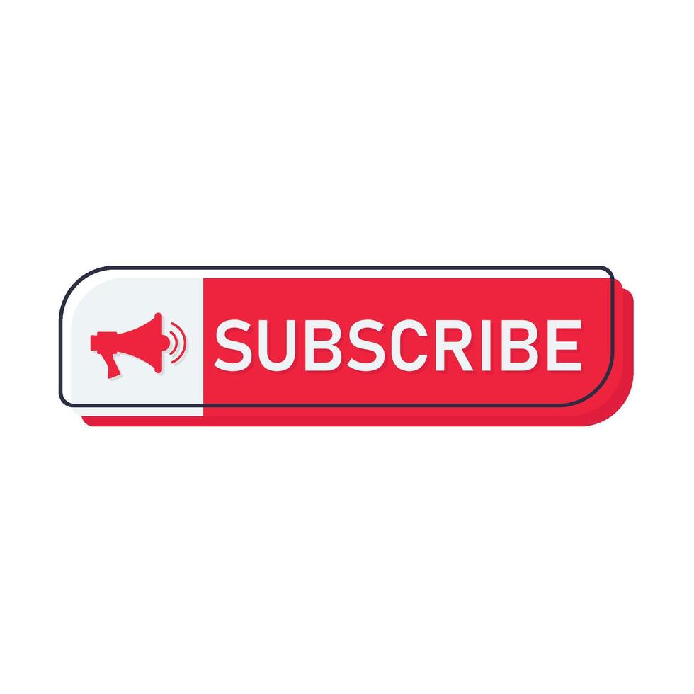 Illustration of subscribe vector