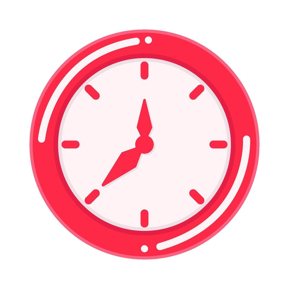 Illustration of clock vector