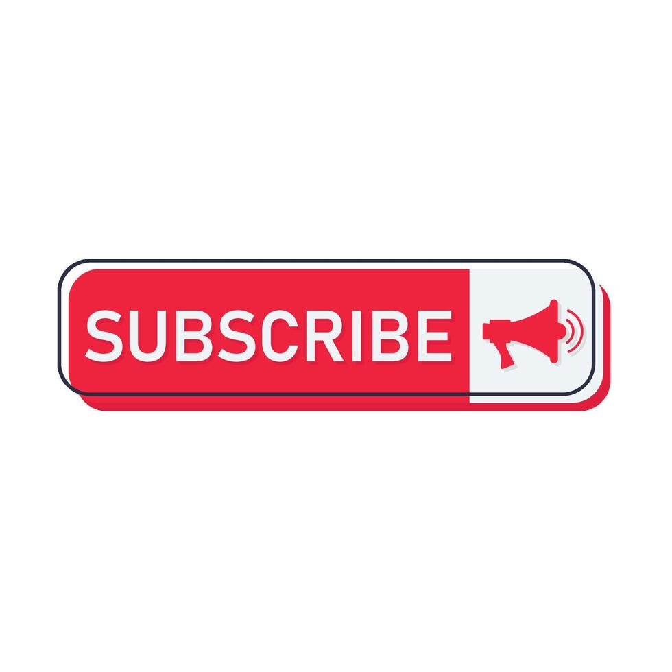 Illustration of subscribe vector