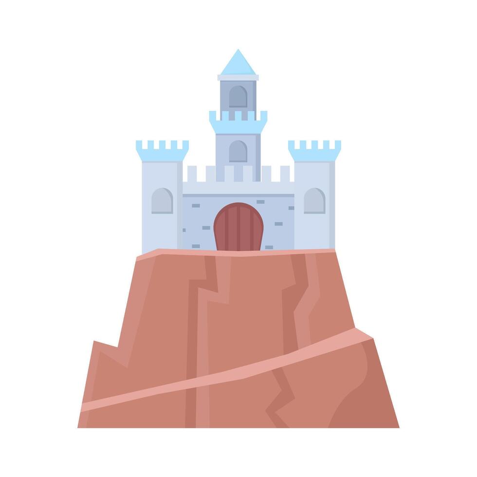 ilustración del castillo vector