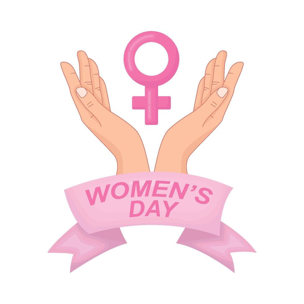 Illustration of women's day vector