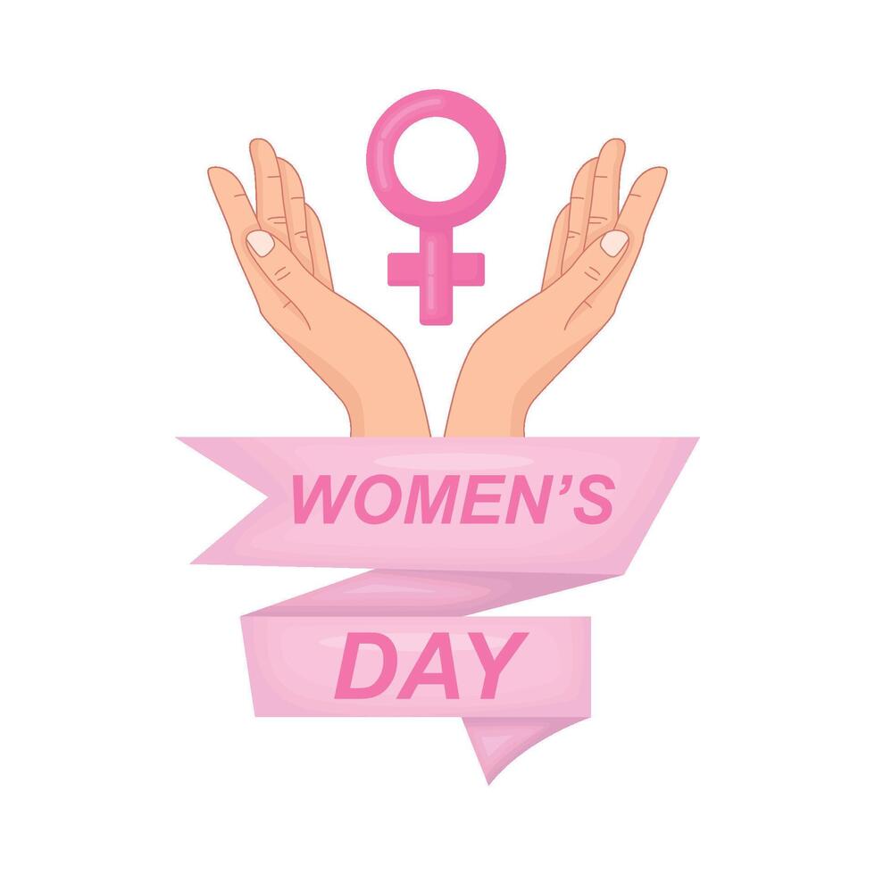 Illustration of women's day vector