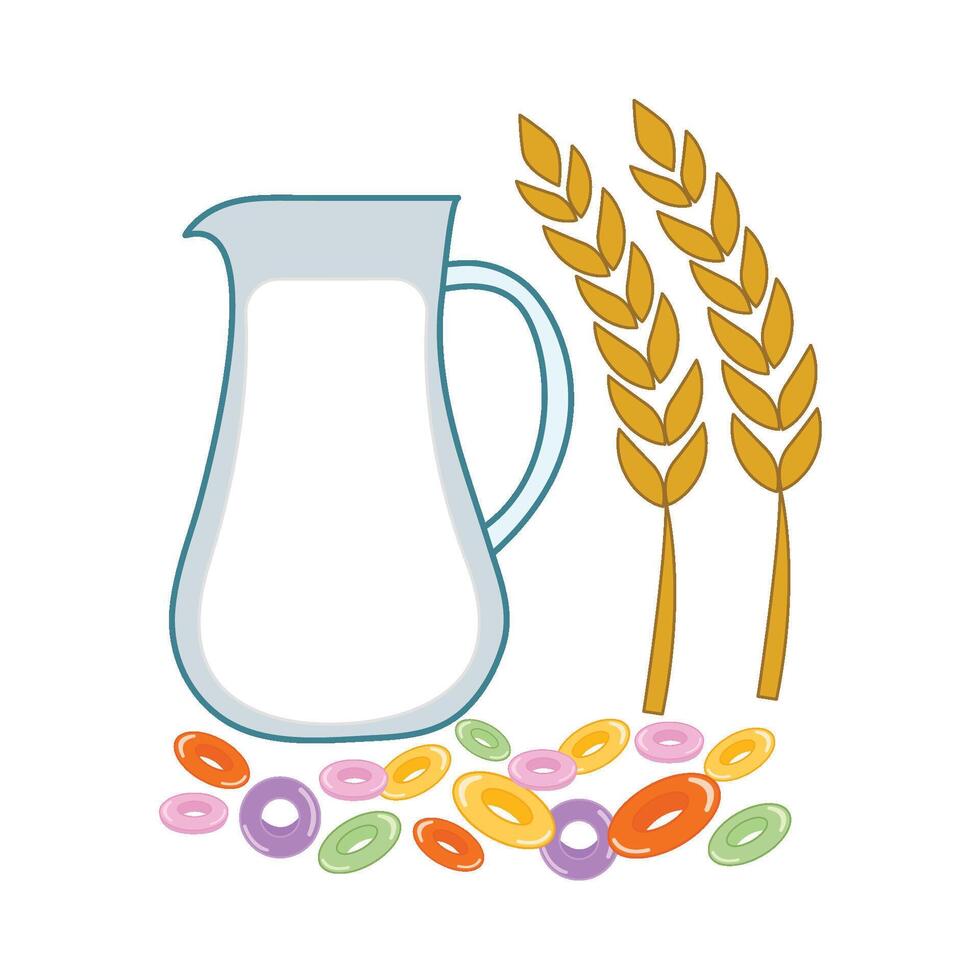 Illustration of cereal vector