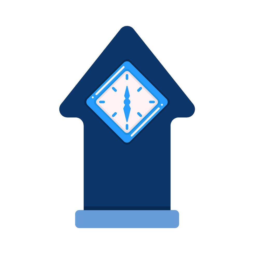 Illustration of clock vector