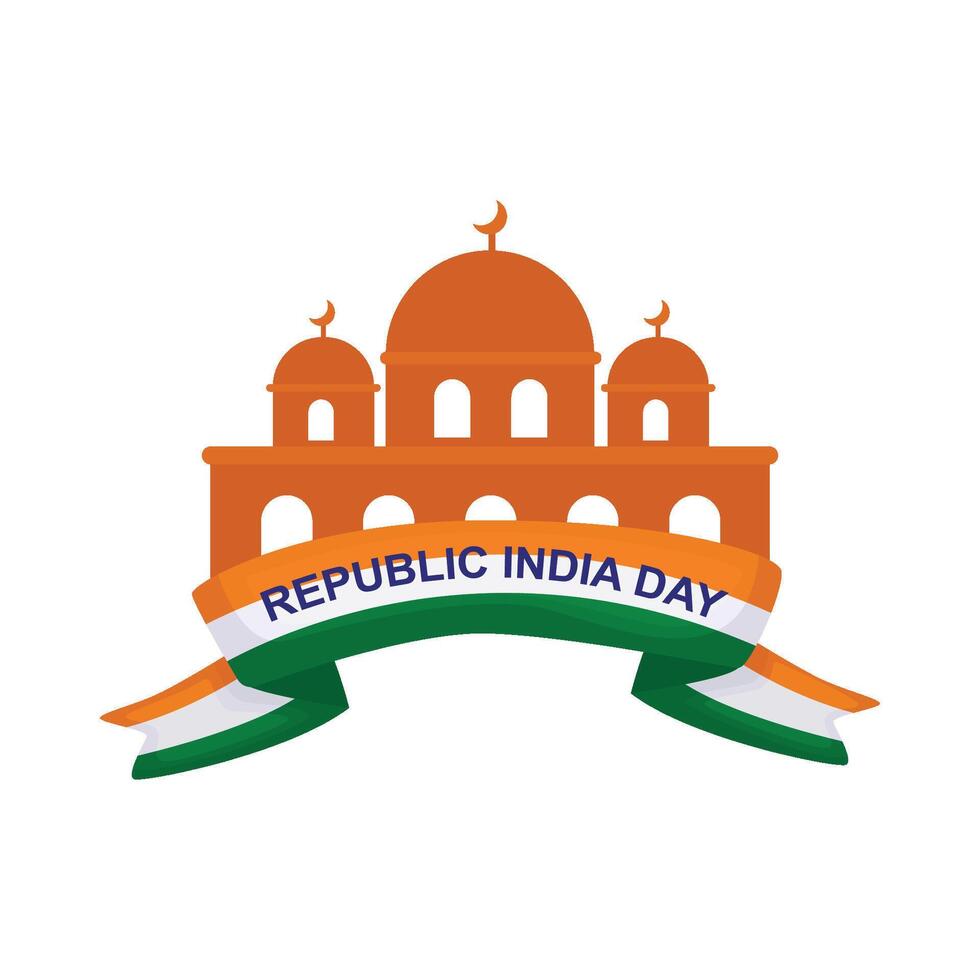 Illustration of republic day vector