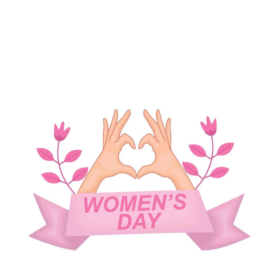 Illustration of women's day vector