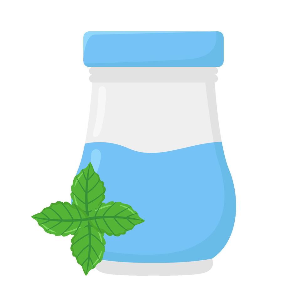 Illustration of mint vector