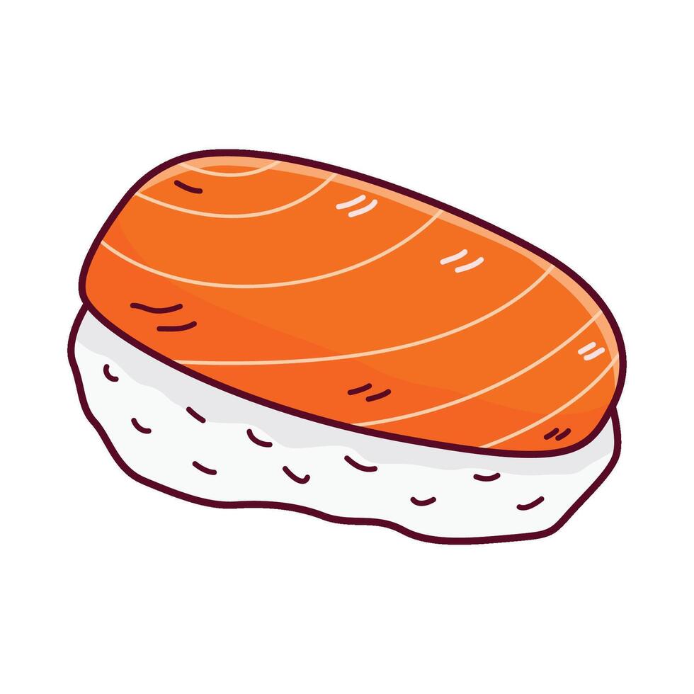 Illustration of sushi vector