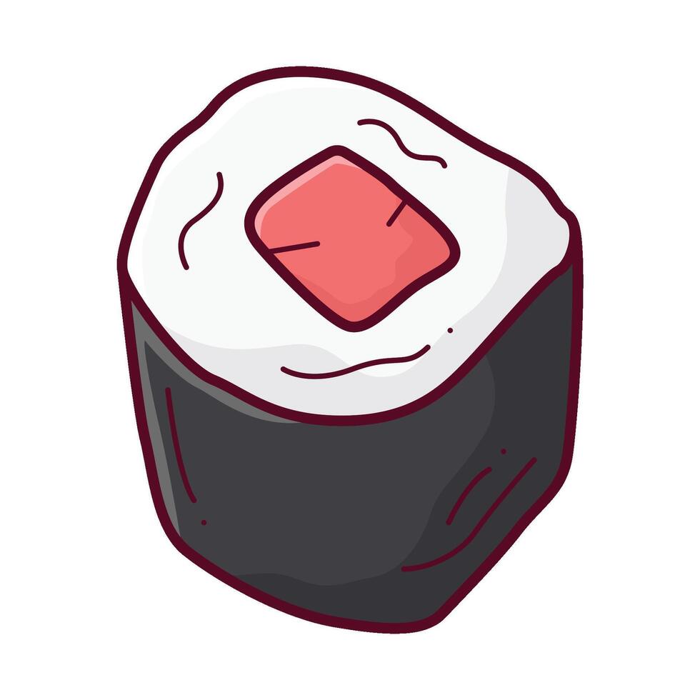 Illustration of sushi vector