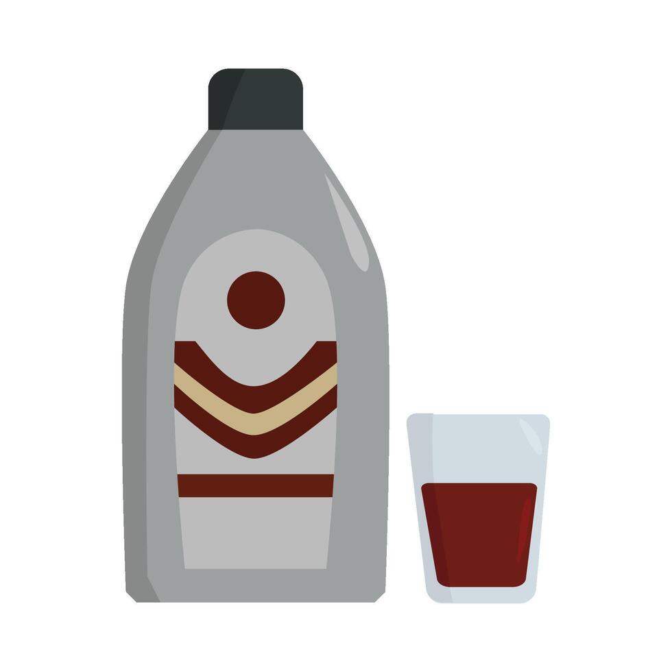 Illustration of alcohol drink vector