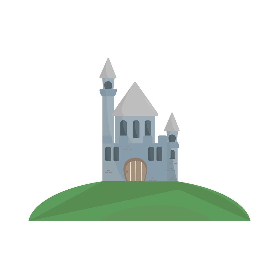 Illustration of castle vector