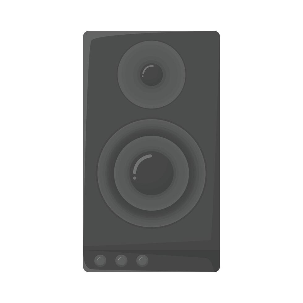 Illustration of music speaker vector