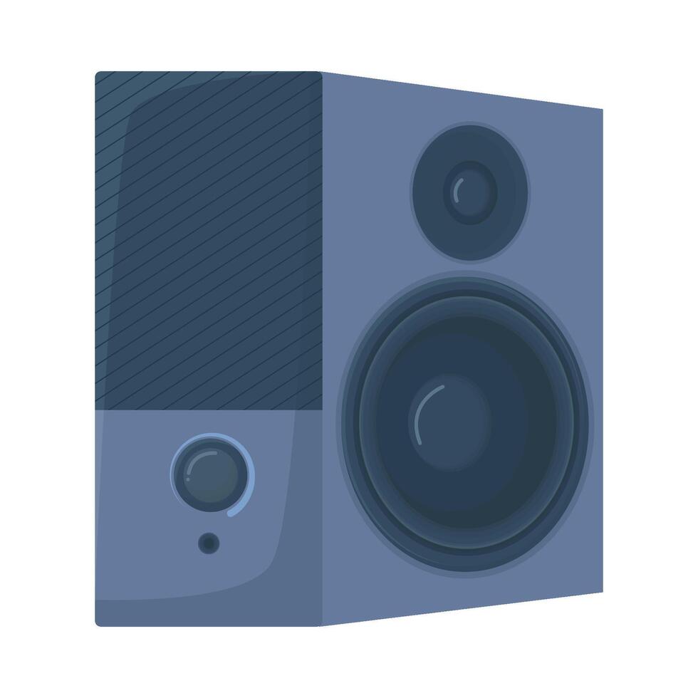 Illustration of music speaker vector