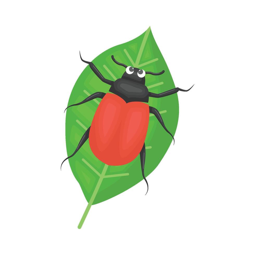 Illustration of bug vector