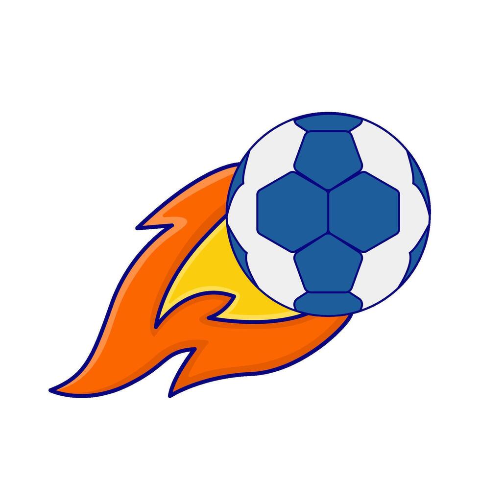 Illustration of soccer ball vector