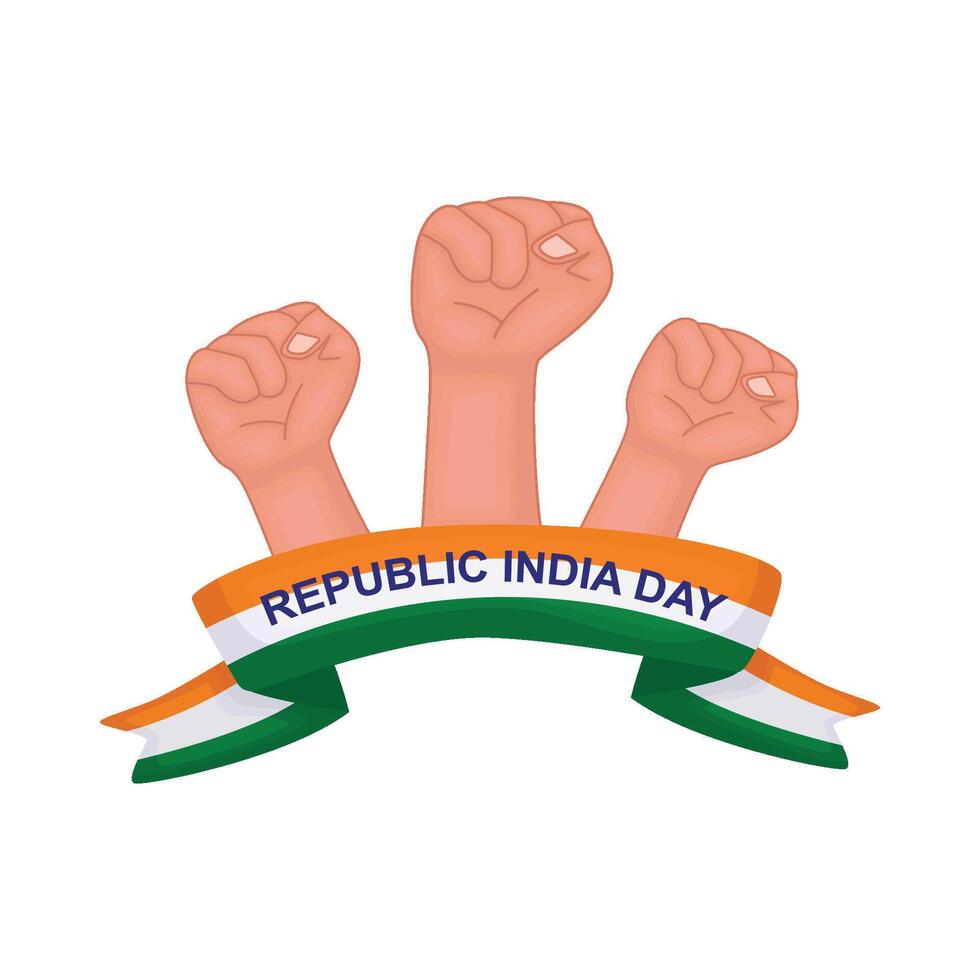 Illustration of republic day vector