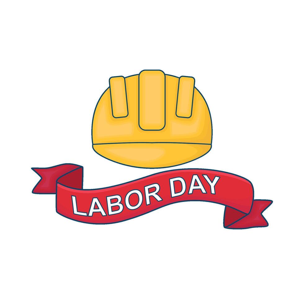 Illustration of labor day vector