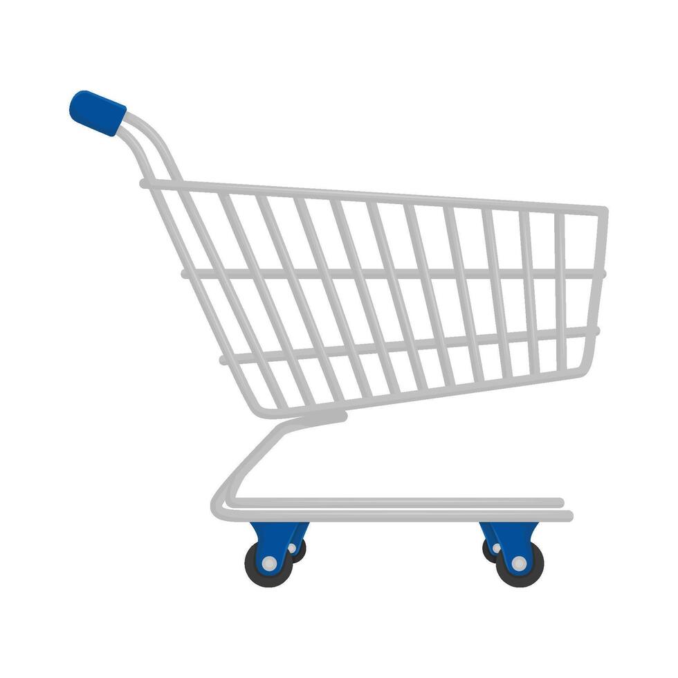 Illustration of shopping cart vector