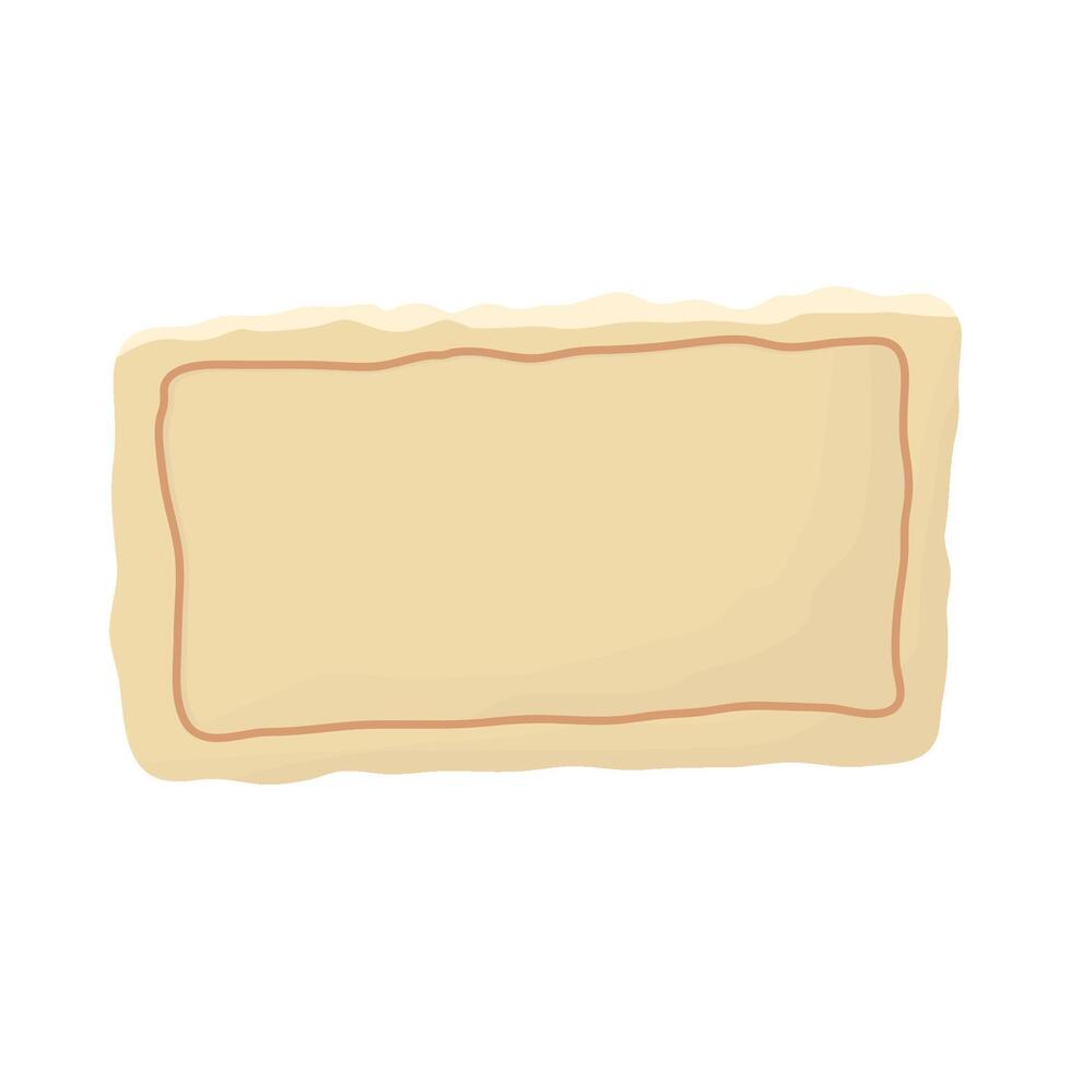 Illustration of paper vector