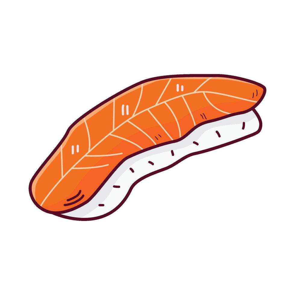 ilustración de Sushi vector