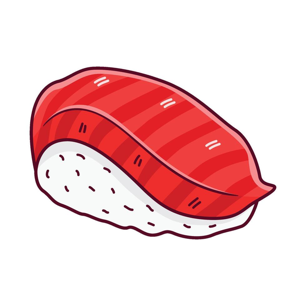 Illustration of sushi vector