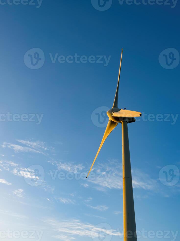 Wind Turbines Farm in Taiwan. photo