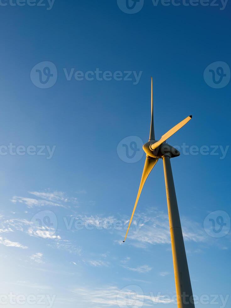 Wind Turbines Farm in Taiwan. photo