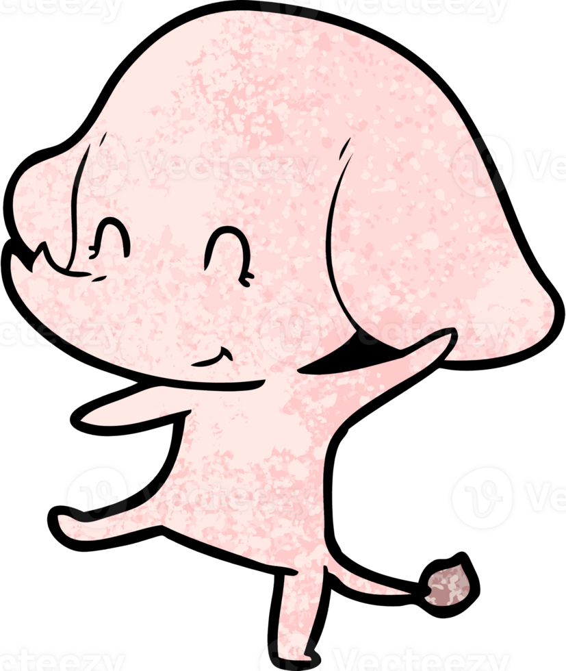 cute cartoon elephant 41006108 PNG