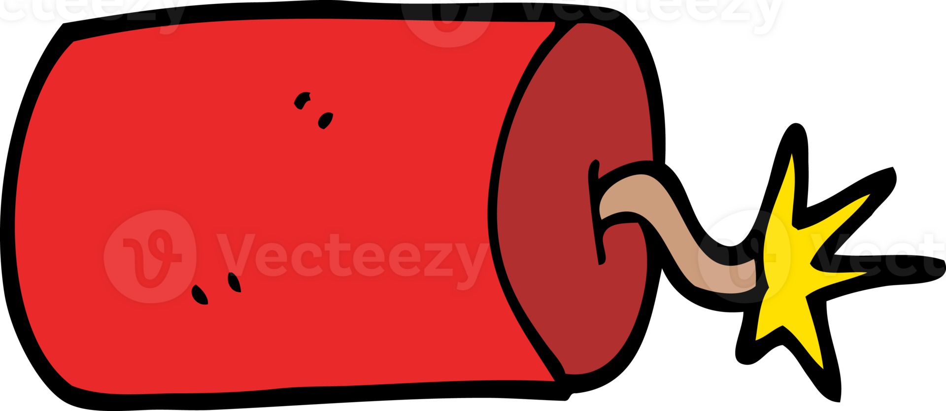 cartoon doodle dynamite png