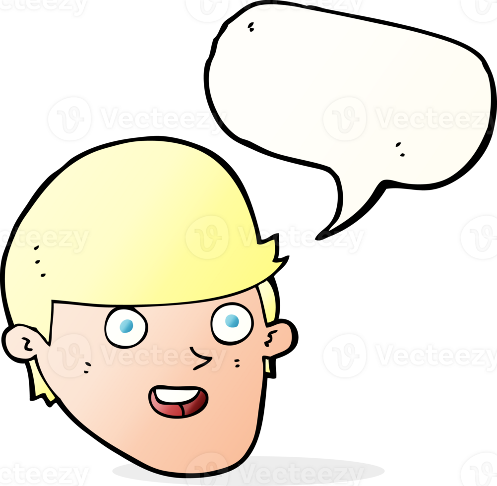 cartoon man with big chin with speech bubble png