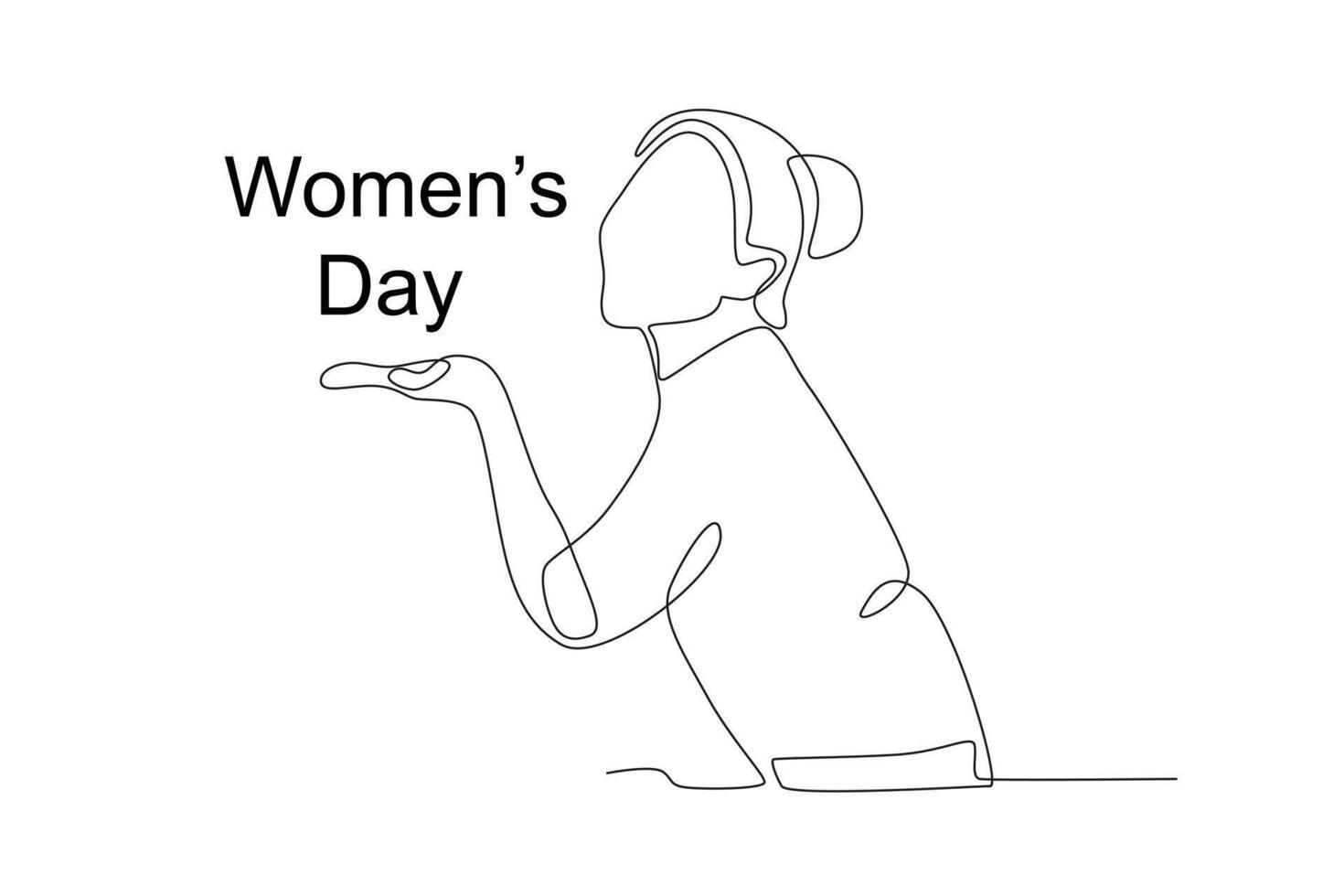 The theme is Gender Equality Today for a sustainable tomorrow vector