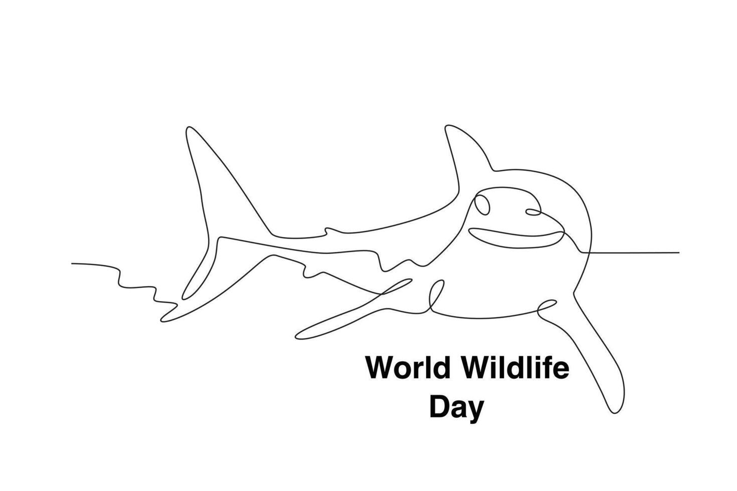 A whale is jumping vector