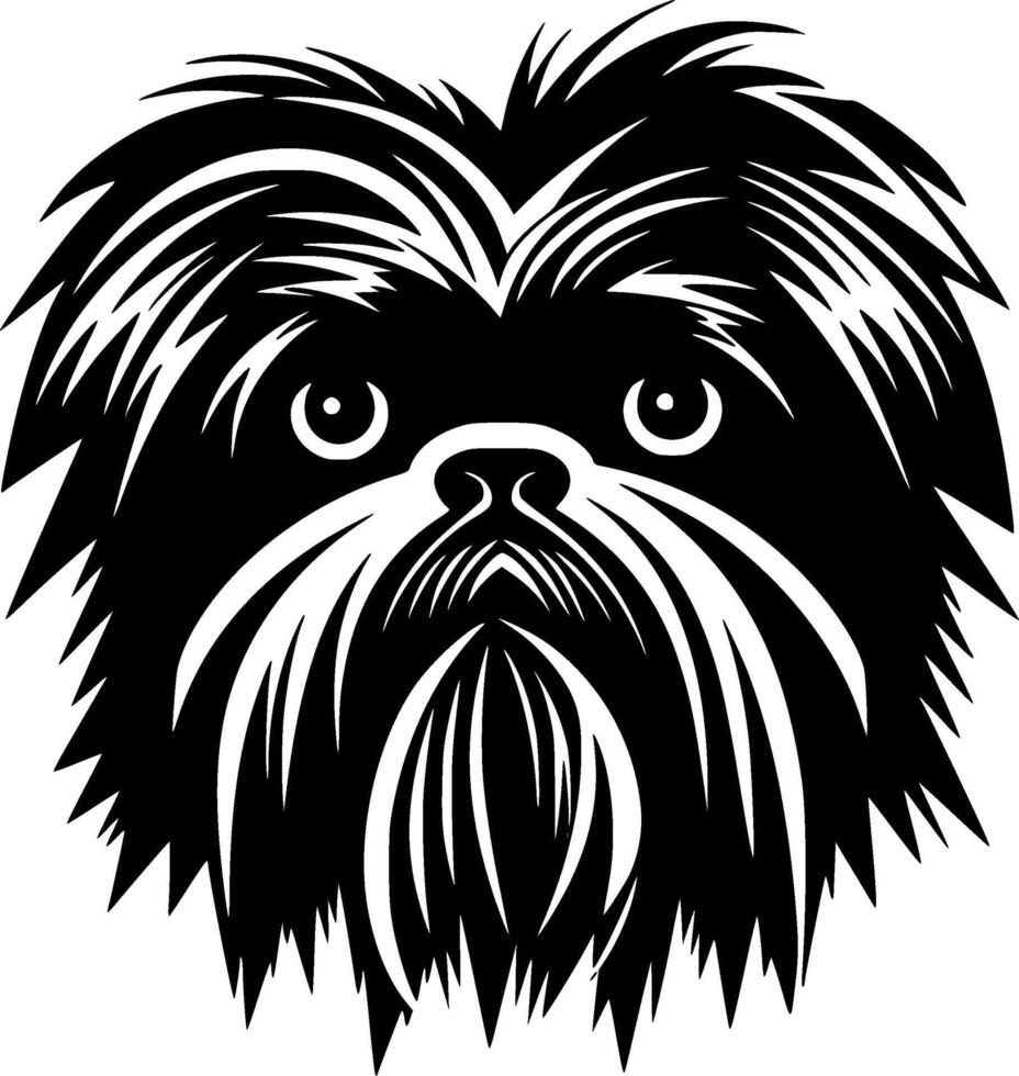 affenpinscher - alto calidad vector logo - vector ilustración ideal para camiseta gráfico