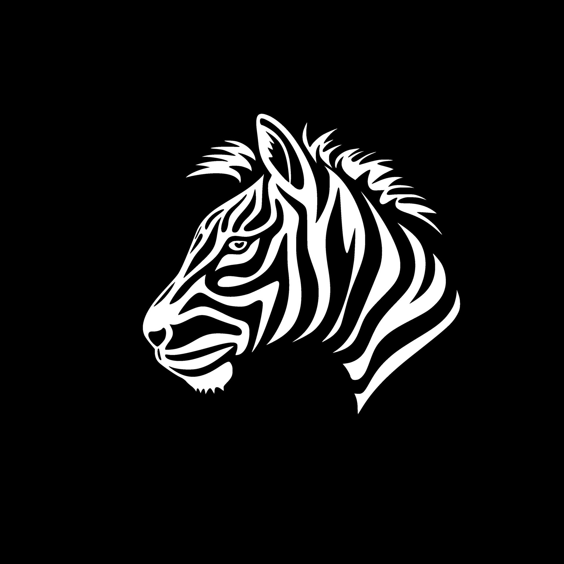 Animal, Black and White Vector illustration 41007459 Vector Art at Vecteezy