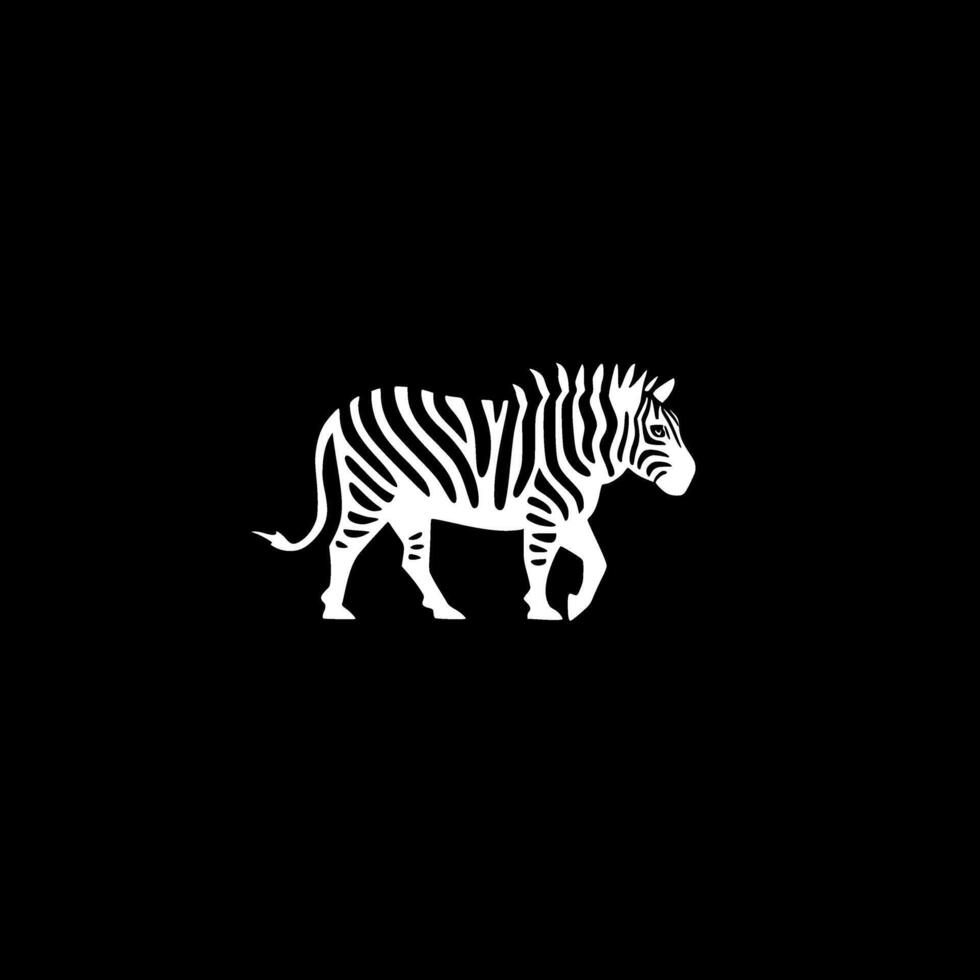 Animal - Black and White Isolated Icon - Vector illustration