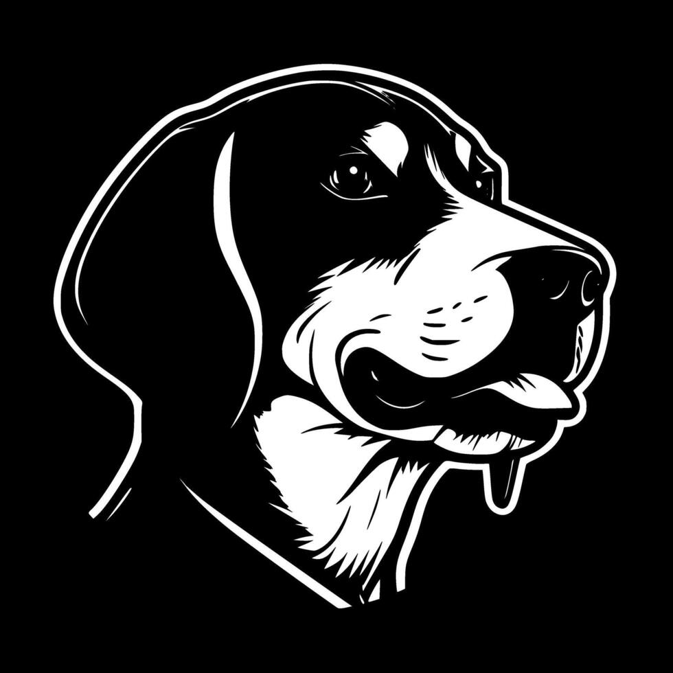 beagle - alto calidad vector logo - vector ilustración ideal para camiseta gráfico