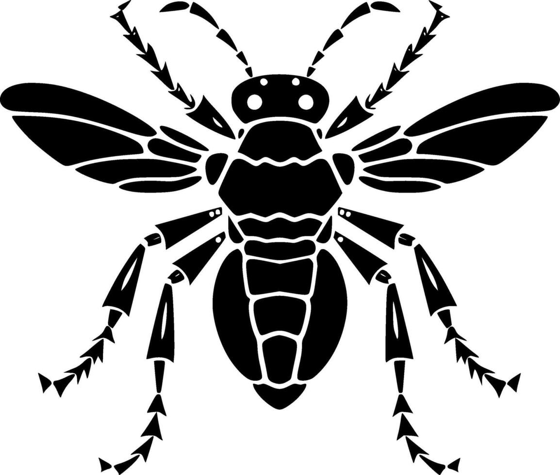 abeja - alto calidad vector logo - vector ilustración ideal para camiseta gráfico