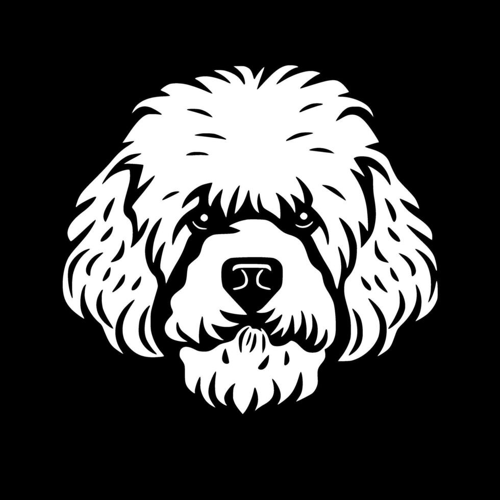 bichón frise - alto calidad vector logo - vector ilustración ideal para camiseta gráfico