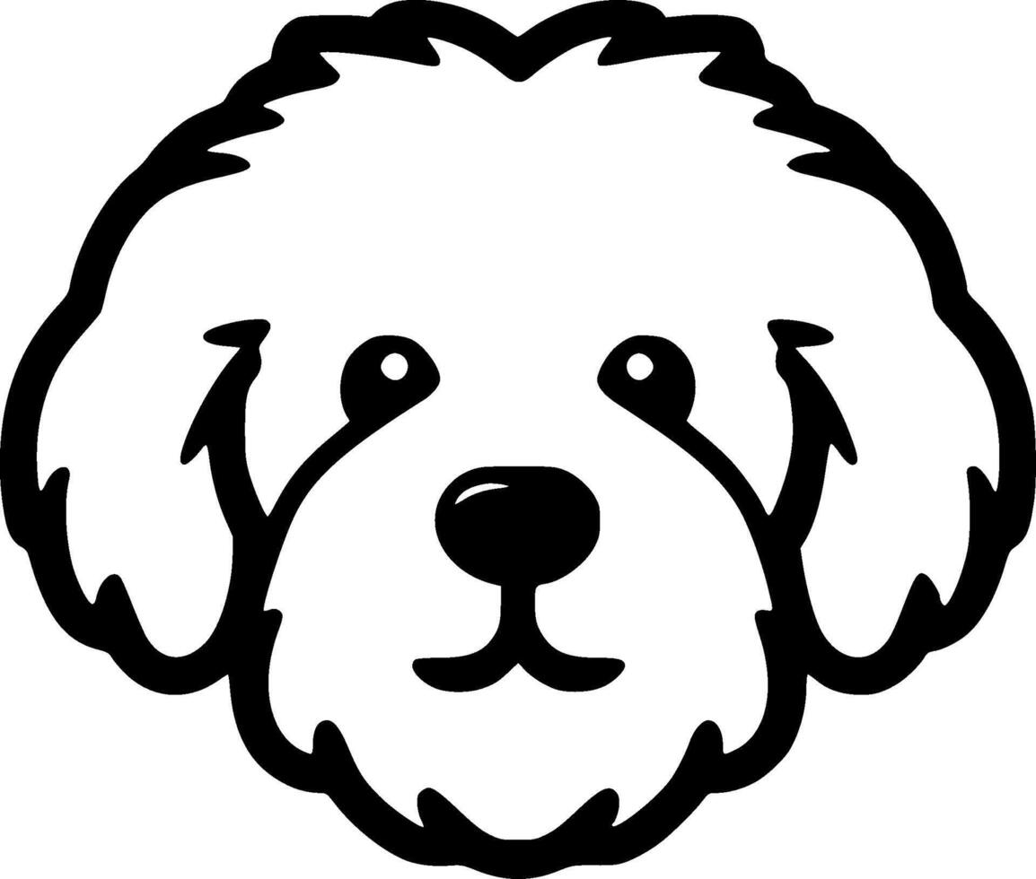 bichón frise - alto calidad vector logo - vector ilustración ideal para camiseta gráfico