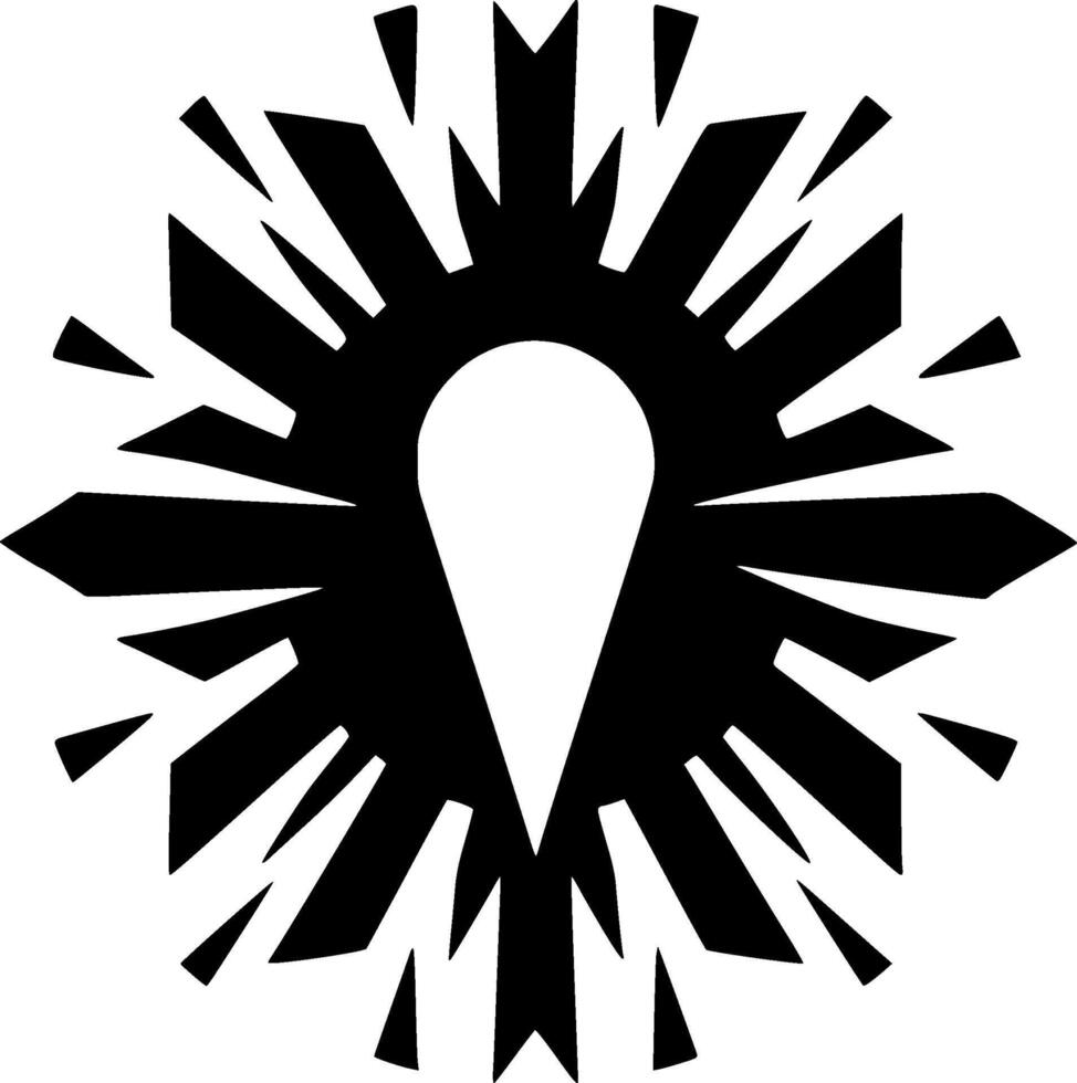 auge - minimalista y plano logo - vector ilustración