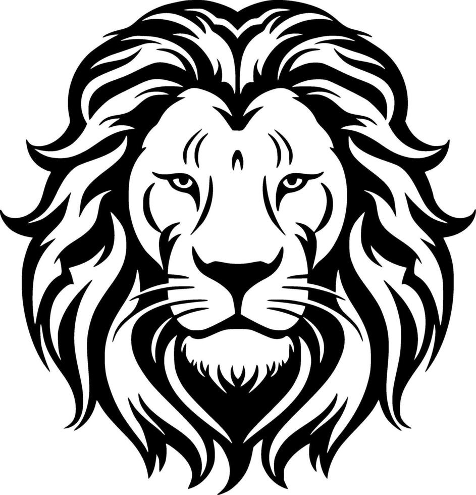 Cecil - Black and White Isolated Icon - Vector illustration