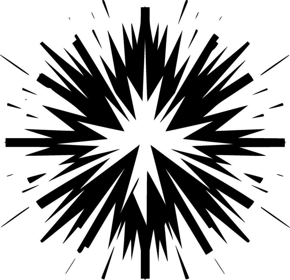 Explosion - High Quality Vector Logo - Vector illustration ideal for T-shirt graphic