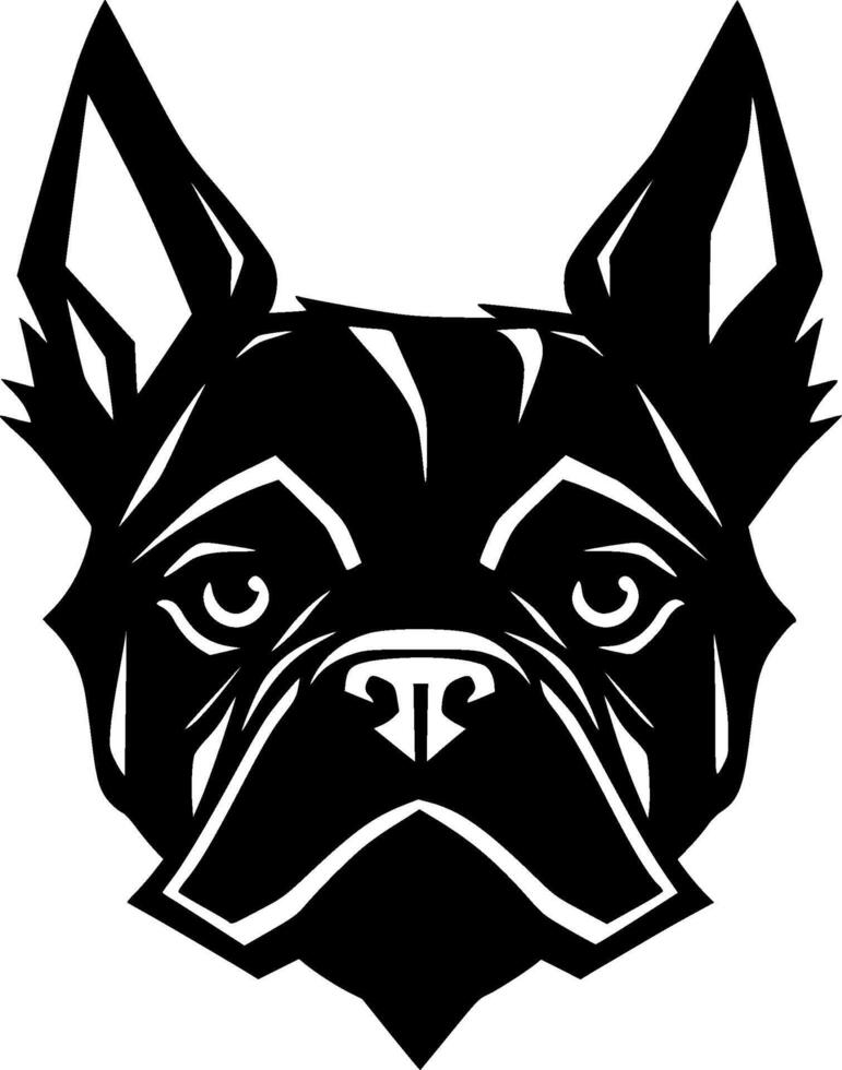 French Bulldog, Minimalist and Simple Silhouette - Vector illustration