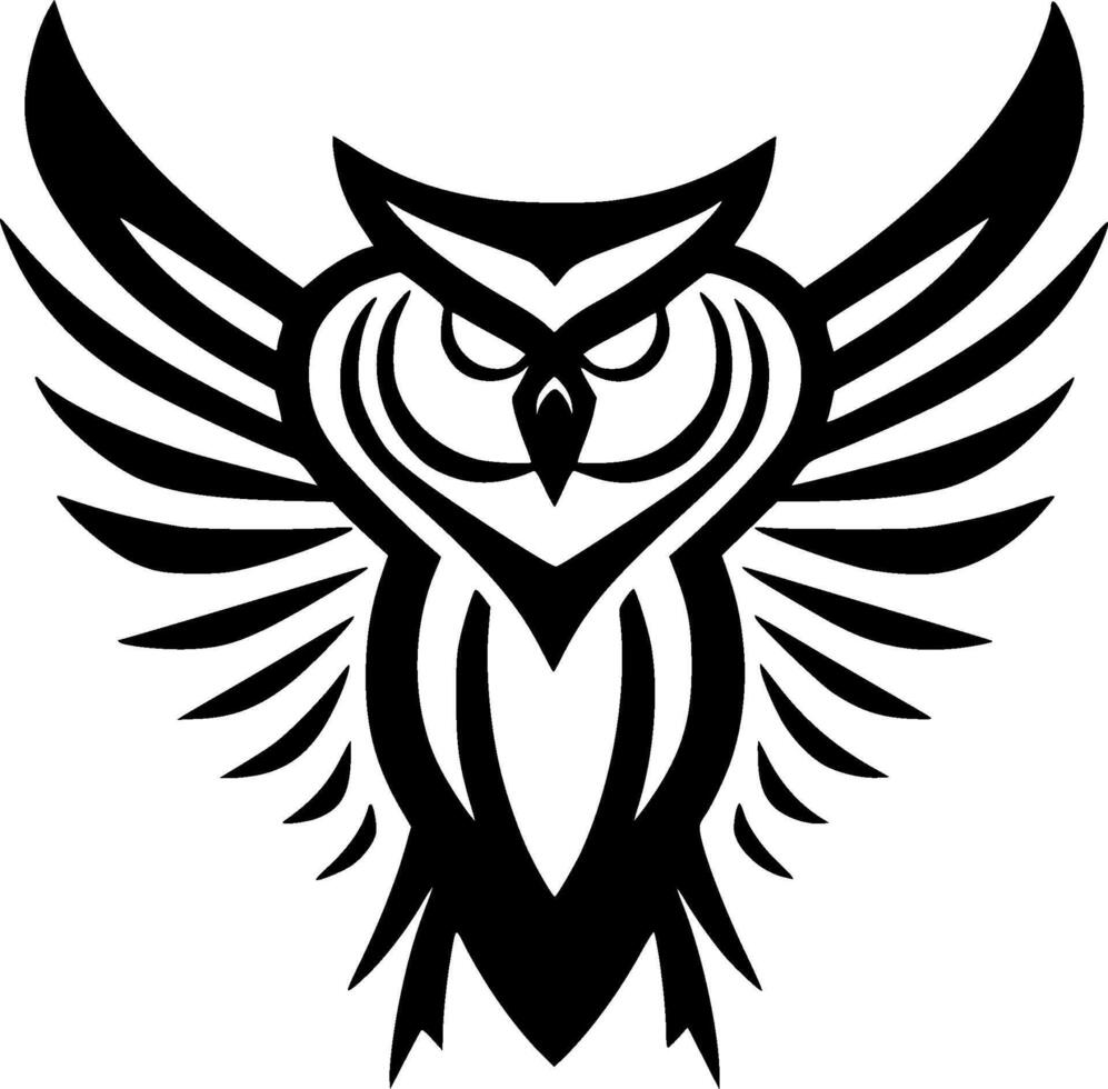 Owl - High Quality Vector Logo - Vector illustration ideal for T-shirt graphic