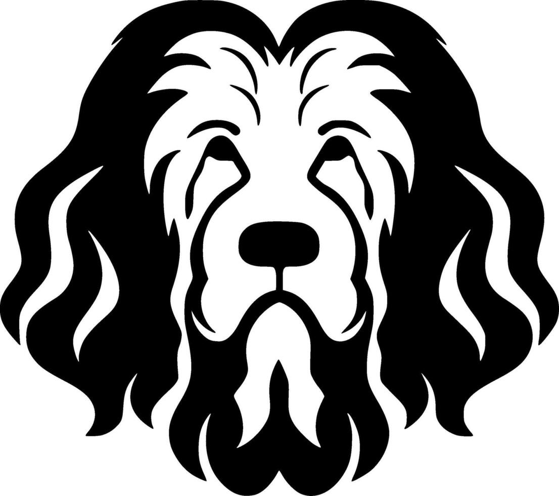 caniche perro - alto calidad vector logo - vector ilustración ideal para camiseta gráfico