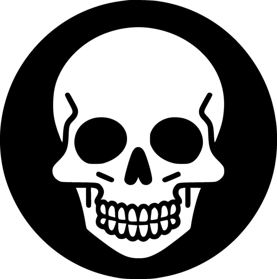 Skull - High Quality Vector Logo - Vector illustration ideal for T-shirt graphic