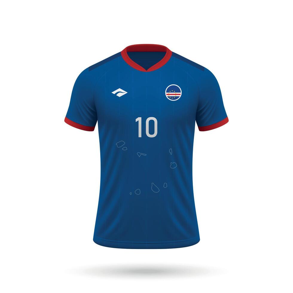 3d realista fútbol jersey capa verde nacional equipo 2024 vector